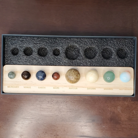Solar System Crystal Sphere Planets, New - Picture 4 of 17